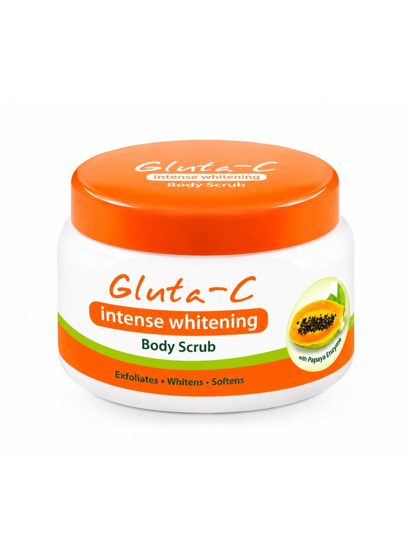 GLUTA C Intense Whitening Body Scrub with Papaya Enzyme, 120g - Image 1
