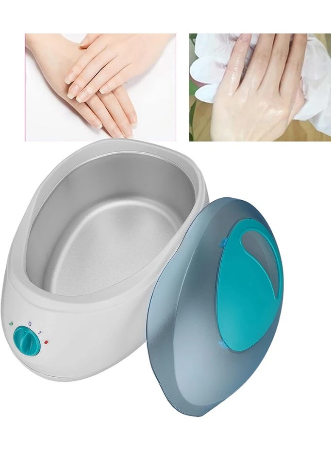 ڤامس لونا جهاز حمام شمع البارافين لليدين والقدمين، مع منظم حرارة تلقائي، 220 فولت ومقبس بريطاني، للترطيب وتخفيف آلام المفاصل - Image 1