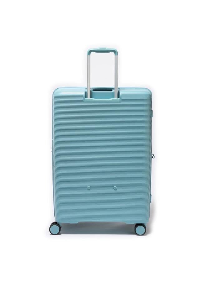 Echolac Forza 65cm Hardcase Expandable 4 Double Wheel Cabin Luggage Trolley Coastal Blue - Image 3