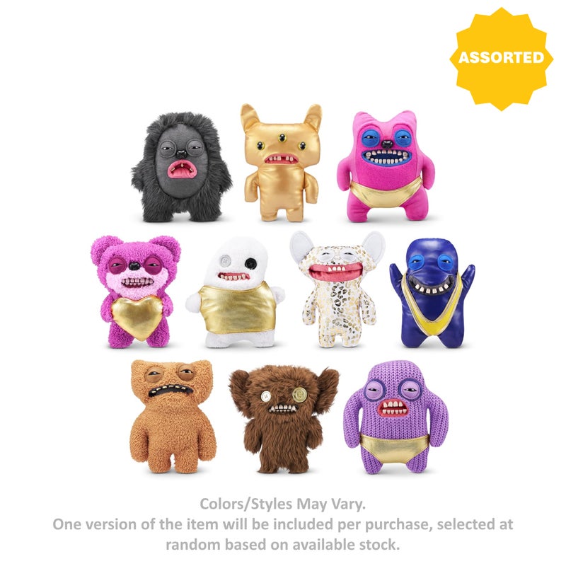 Fuggler Funny Ugly Monster Gold Fuggs Series 1 Plush Toy (22.86 cm, Assorted) - Image 1