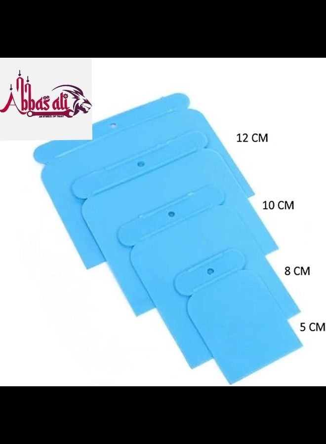 Bossil 4pcs Scrapper Set Pvc With  All-purpose Quick Drying Putty Filler For Drywall - Image 2