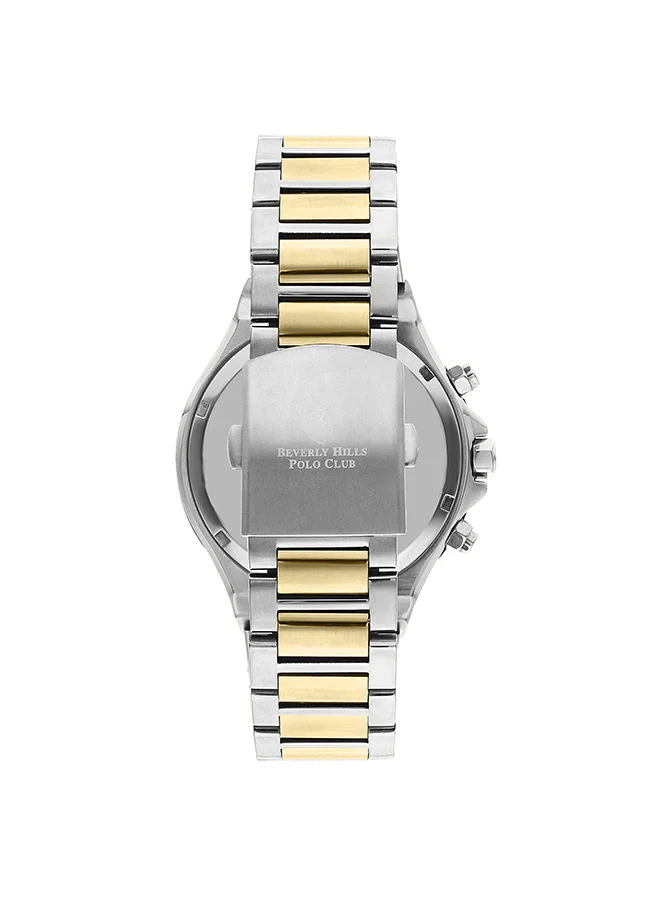 BEVERLY HILLS POLO CLUB Men's Chronograph Round Shape Metal Wrist Watch BP3361X.260 - 46 mm