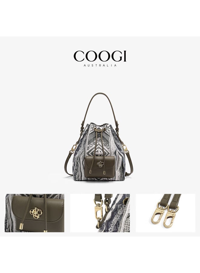 Coogi Women's Handbag [celebrity Style], Luxury Brand Bucket Bag, Birthday Gift For Girlfriend Or Wife - Image 1