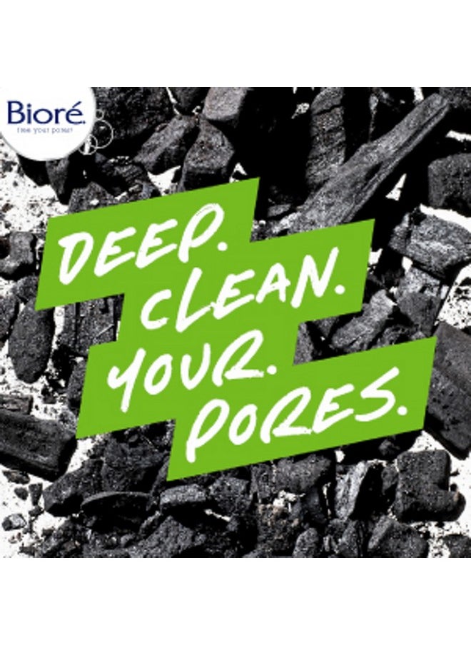 Biore Men'S Skincare Charcoal Face Wash Deep Cleans Pores & Refreshes Skin 6.77 Fl. Ounces  - Image 4