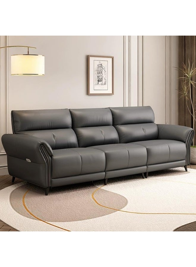 Comfynest أريكة كومفينست الحديثة المقاومة للبقع من خشب نابا