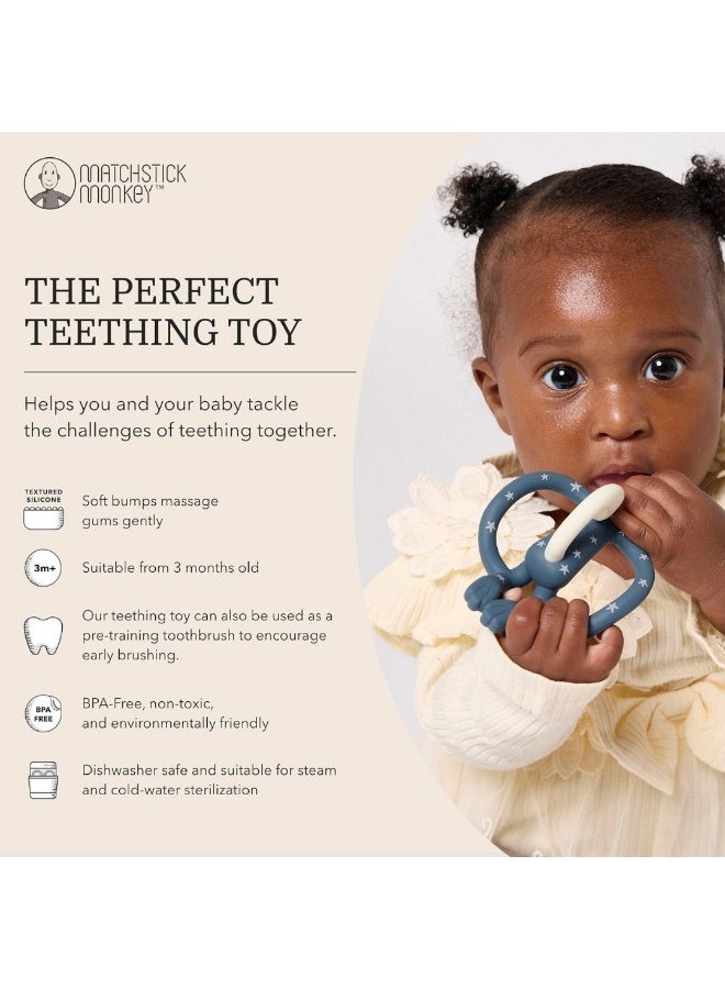 MATCHSTICK MONKEY Monkey Teether Little Stars - Image 2