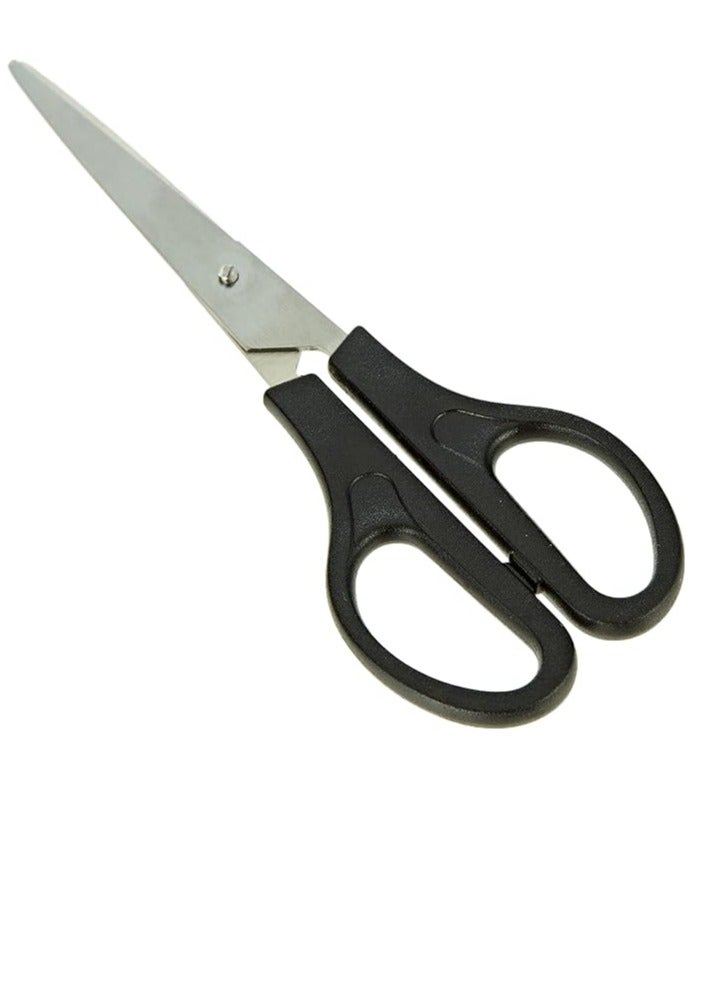 Flamingo Office Scissors 21cm Black - Image 2