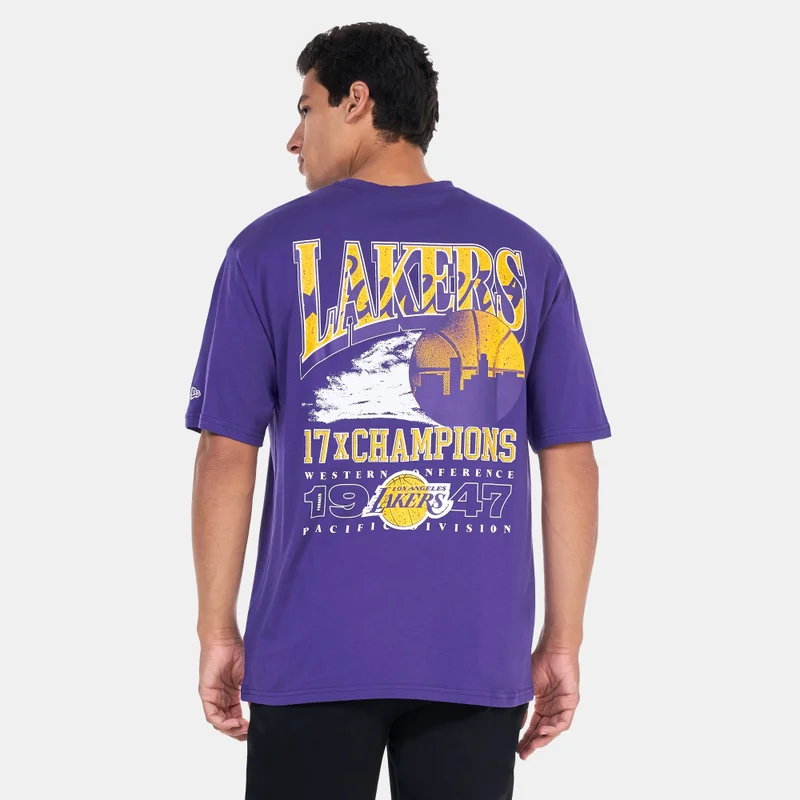 نيو ايرا تيشيرت بطولة لوس أنجلوس ليكرز للرجال