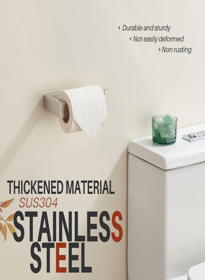 KOKOSIRI Toilet Paper Holder Brushed Nickel for Kitchen Bathroom Washroom Toilet Tissue Roll Paper Holder Wall Mount Stainless Steel B2009BR - Image 4