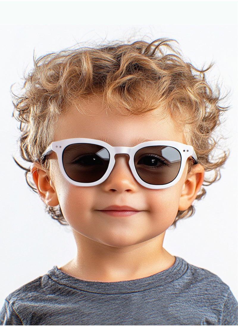 flâneur - Flaneur Kids Polarized Sunglasses - Kids Fashion Sunglasses for Girls & Boys, UVA and UVB Protection, Trendy Kids Eyewear, Scratch Resistant, Perfect for Beach, Travel, Sunglasses for Children 3 - 12 - Image 1