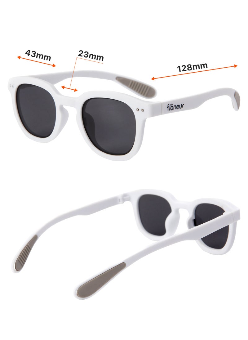 Flaneur Kids Polarized Sunglasses - Kids Fashion Sunglasses for Girls & Boys, UVA and UVB Protection, Trendy Kids Eyewear, Scratch Resistant, Perfect for Beach, Travel, Sunglasses for Children 3 - 12 - pzsku/Z70E2F806AEB6E0F67681Z/45/_/1724756153/c5676c8f-e224-4cb9-bebc-bc23502e46dc