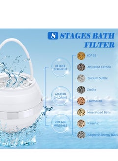 General Bath Ball Filter,Premium Bathtub Water Filter for Softer Skin & Hair, Bathtub Filter for Tub Faucet，2,500 Gal of Filtration,BPA Free | Easy to Install  - Image 3