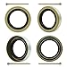 RV Murts 4pcs Trailer Axle Hub Wheel Grease Seals ID 225 x OD 3371 Double Lip Grease Seal with 4pcs Cotter Pins for 52007000 lbs Trailer Axle Dexter 010036 22333TB Sealer for Spindles Hub Wheel - Image 2