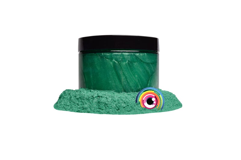 Eye Candy Pigments Premium Green Mica Powder - Matcha Green (25gr) - for Epoxy, Resin, Soap, Paint, Woodworking, Acrylic Pouring, Bath Bombs, Fishing Lures - DIY Arts and Crafts Additive - Image 3