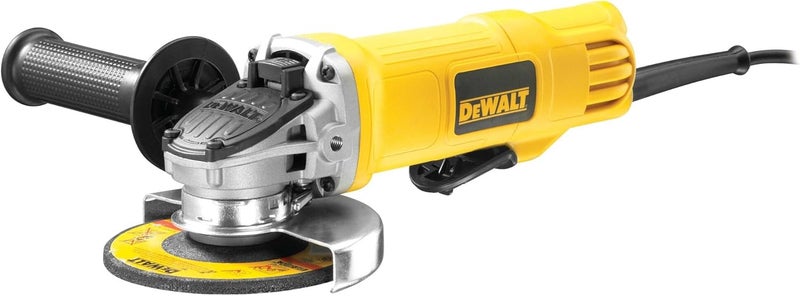 DEWALT Angle Grinder, 115Mm, 900W, Convenient Paddle Switch, Fully Leaded Stator Windings, Ball Bearing Design, Pop Off Brushes, Abrasion Protected Motor, Yellow/Black - Dwe4120-B53 - Image 4