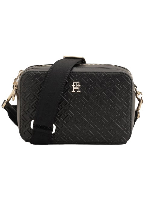 Tommy Hilfiger Black Women Cross Body Bag Aw0Aw16470