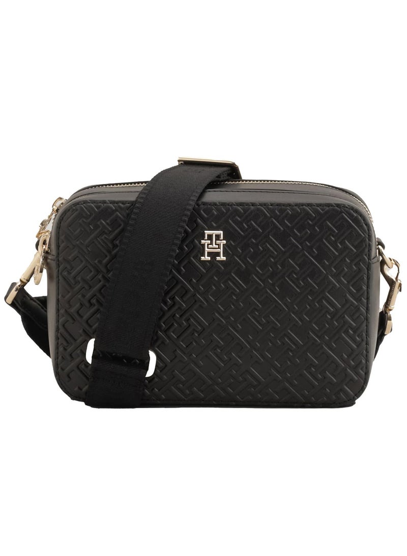 Tommy Icons Tommy Hilfiger Black Women Cross Body Bag Aw0Aw16470 - Image 1