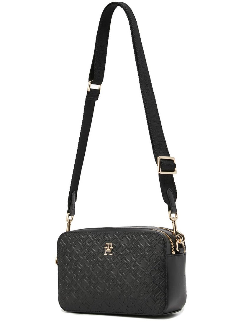 Tommy Icons Tommy Hilfiger Black Women Cross Body Bag Aw0Aw16470 - Image 5