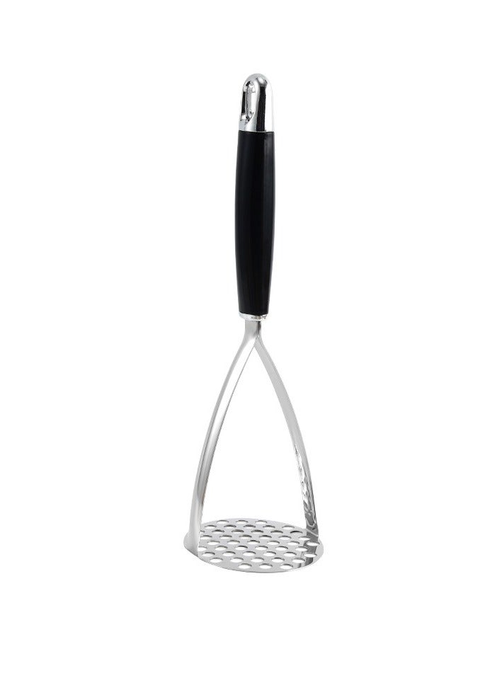Potato mud press Household items baby food mud press tool Black silver handle