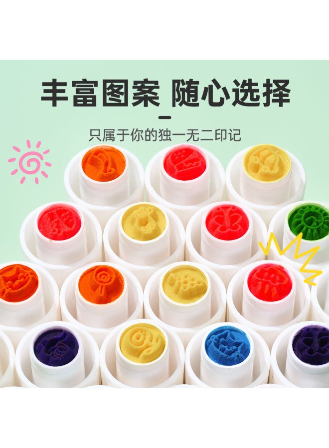 HELPS Creative Seal Acrylic Marker Pen Student Waterproof Painting Pen Opaque Soft Head Diy Superimposed Color Graffiti Watercolor Pen - Image 3