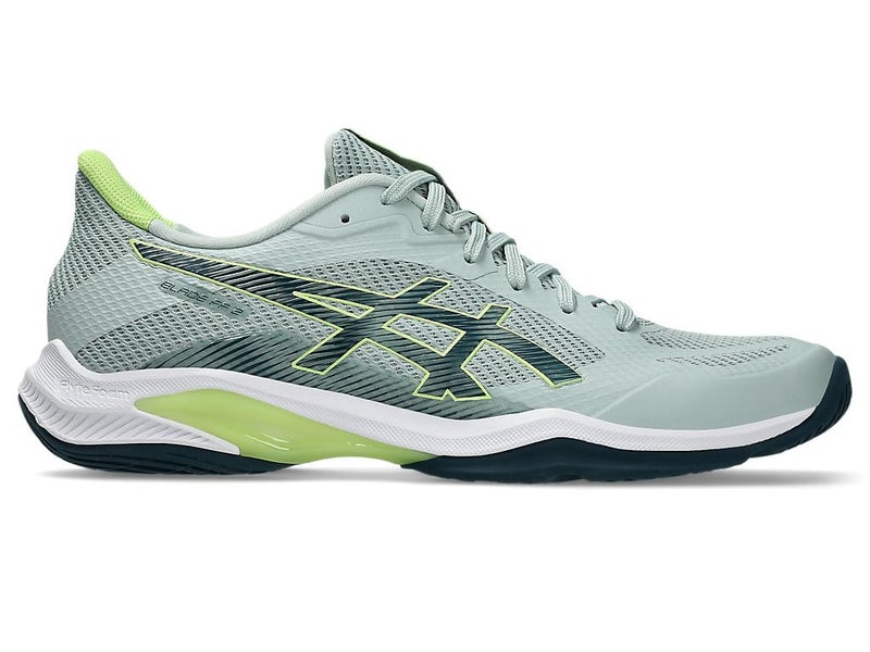 ASICS Mens Blade FF 2 Lichen Rock/Tranquil Teal Indoor Court Shoes - 6 UK (1071A117.300) - Image 1