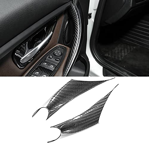 TTCR-II TTCRII Compatible with BMW 3 Series F30 Door Handle Covers 4 Series 2 Pcs Door Handle Wraps Fit BMW 328i 330i 335i F30F31 20122018 and 428i 435i F32 20142017 Not Real Carbon - Image 1