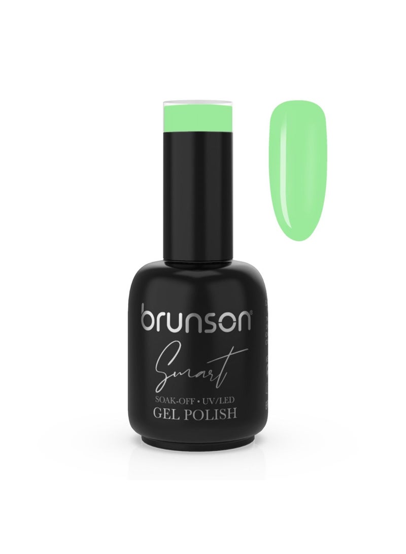 brunson Smart Gel Nail Polish UV/LED Gel Nail Polish Soak Off Nail Gel High Shine Gel Nail Polish Manicure Gel BSM114