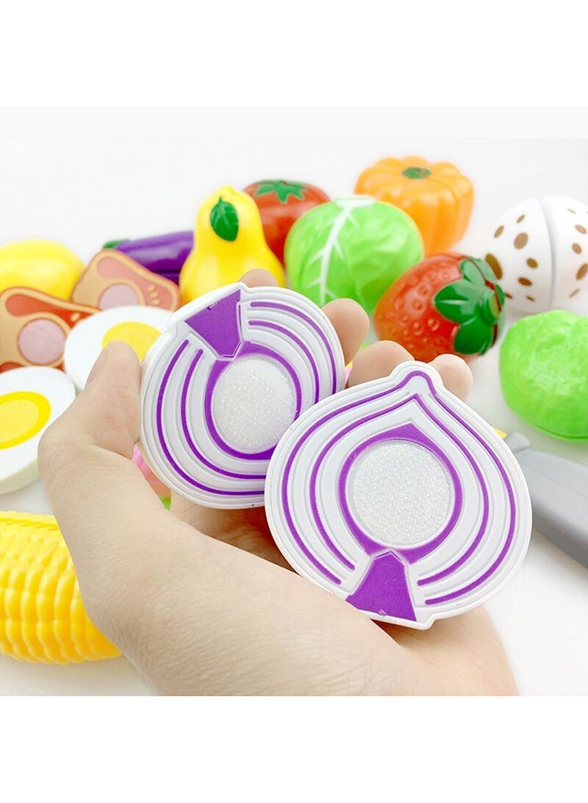 25-pieces Creative Kitchen Pretend Play Toy Set With Non-toxic Material for Kids - Image 2