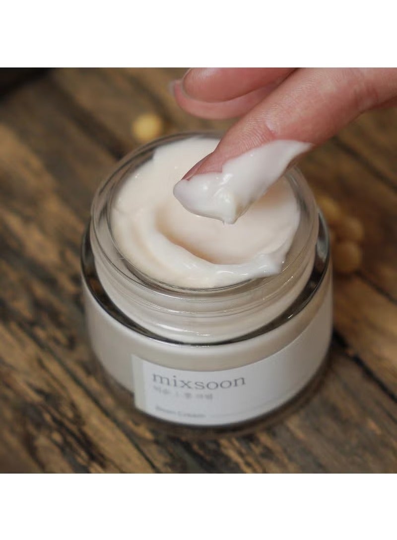 mixsoon Bean Cream - Intensive Moisture Face Cream For Smooth, Nourished Skin, Pore & Sebum Care - Korean Skincare For Glass Skin - Non-stick (1.69 fl.oz / 50ml)  - Image 2
