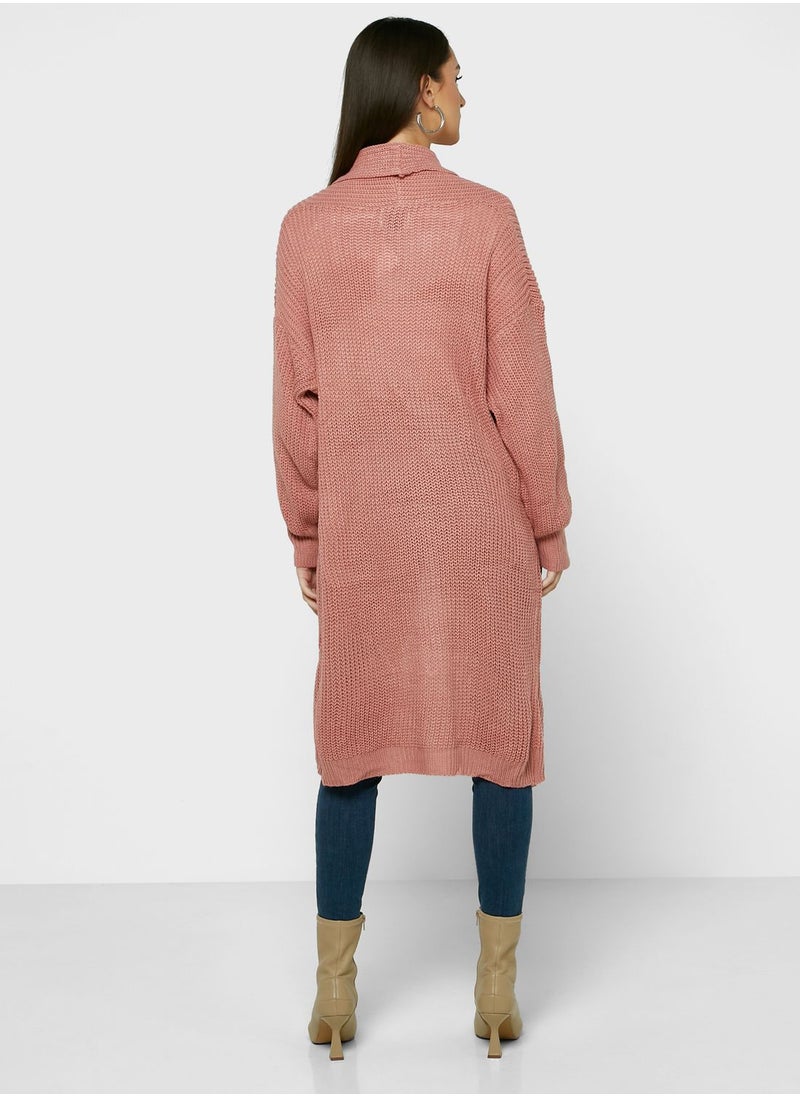 ELLA - Chunky Knit Cardigan - Image 1