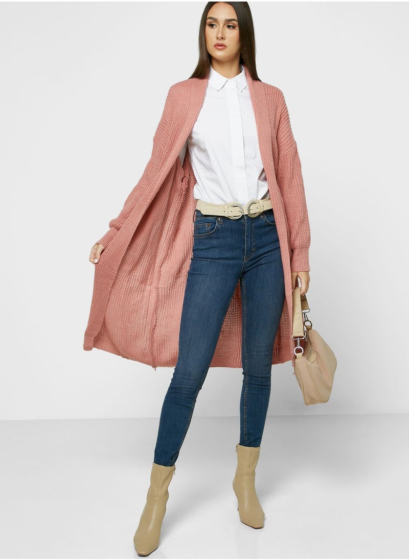 ELLA - Chunky Knit Cardigan - Image 1