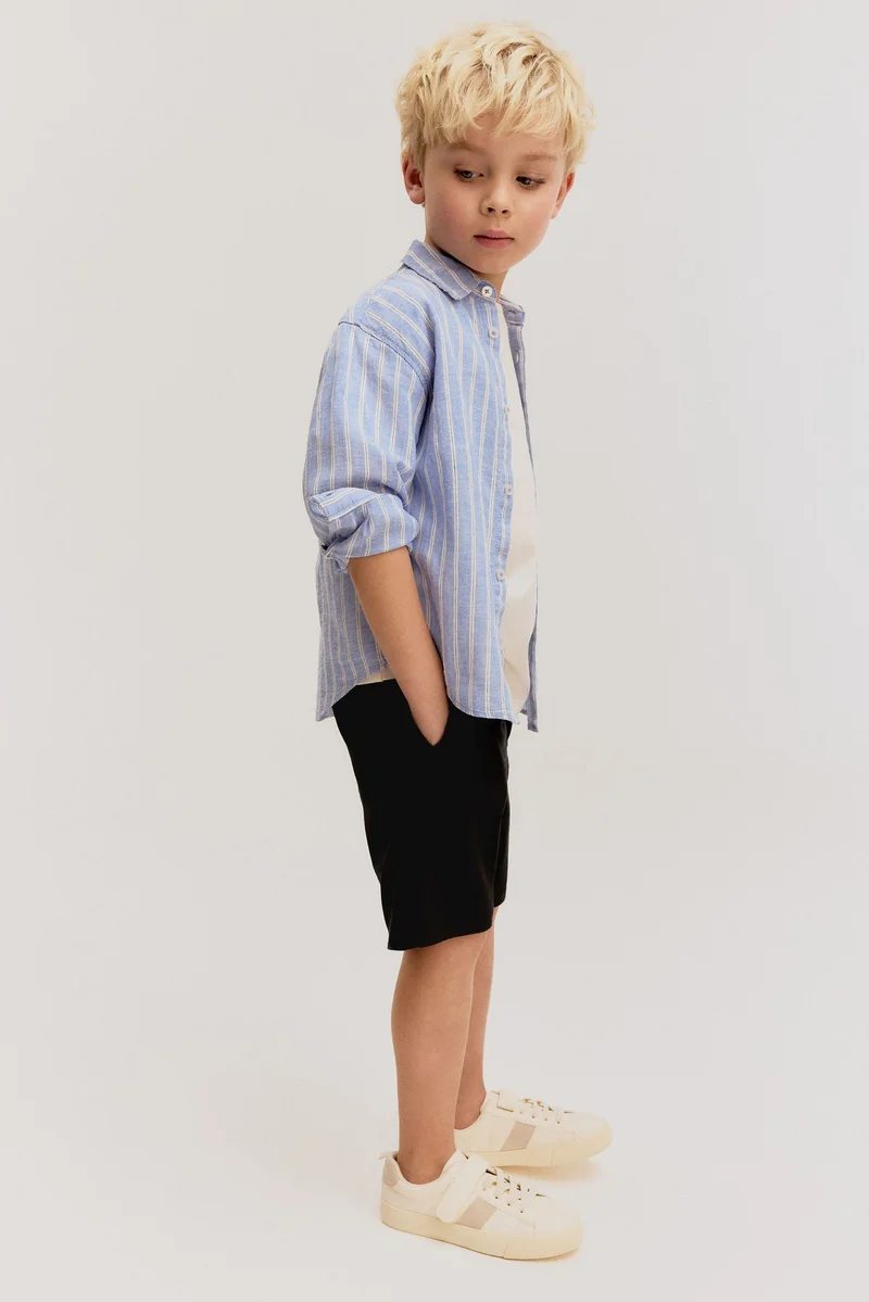 H&M Linen-blend shorts