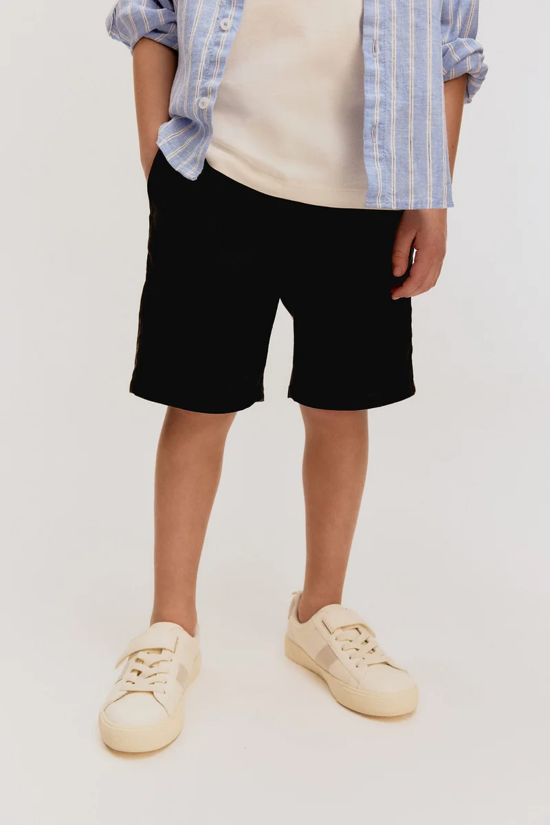 H&M Linen-blend shorts