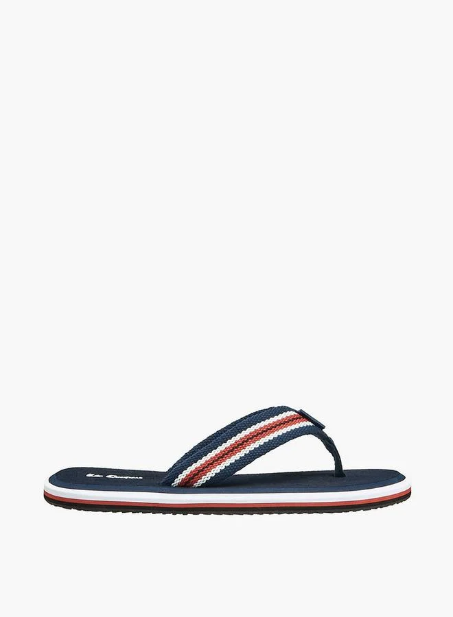 لي كوبر Men Striped Flip Flops