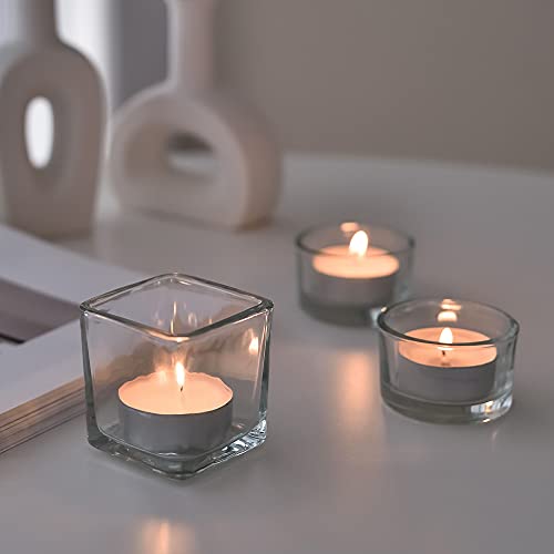 COCODOR Scented Tealight Candles/Tea Rose / 100 Pack / 4-5 Hour Extended Burn Time/Made in Italy, Cotton Wick, Scented Home Deco, Fragrance, Mother's Day - Image 4