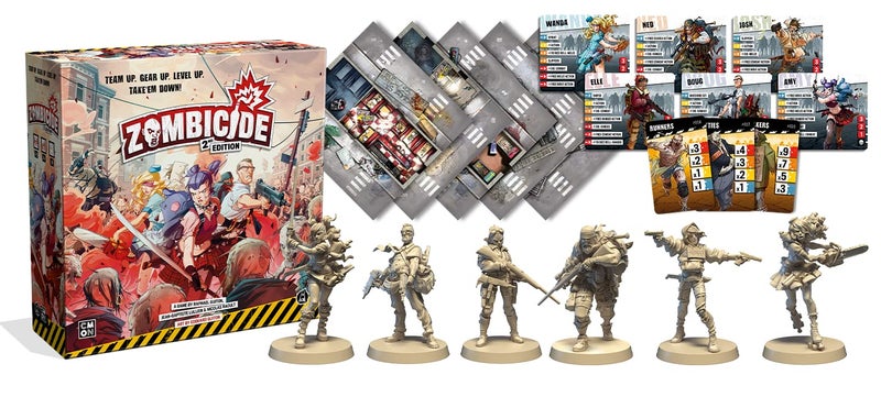 CMON Zombicide 2nd Edition Strategy Board Game | Cooperative Game for Teens and Adults | Zombie Board Game | Ages 14+ | 1-6 Players | Avg. Playtime 1 Hour | Made by CMON - Image 2