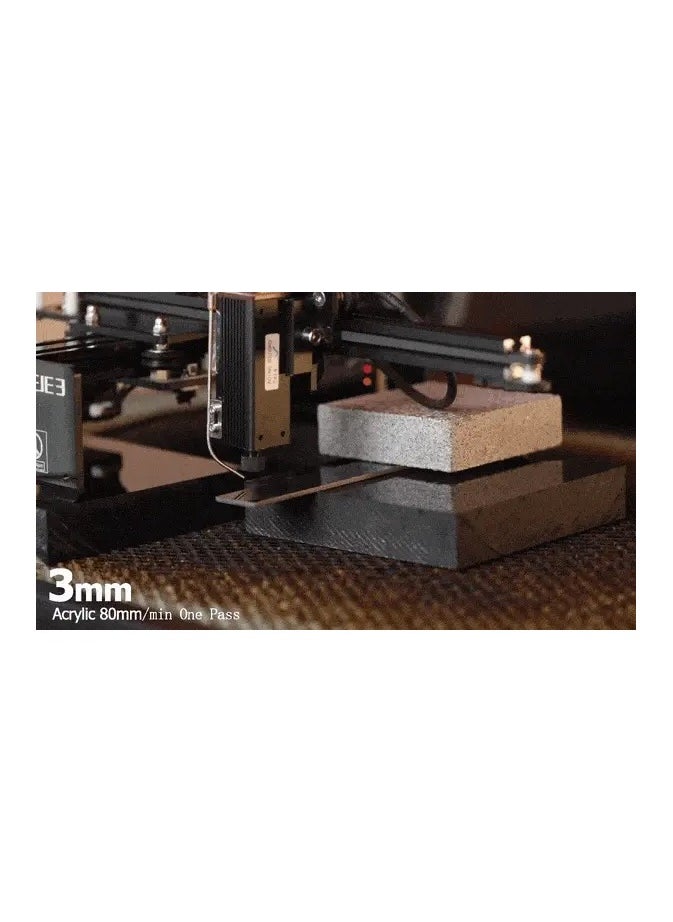 Generic - LASER ENGRAVER AND CUTTER, DESKTOP DIY CNC LASER ENGRAVING AND CUTTING MACHINE - Image 1