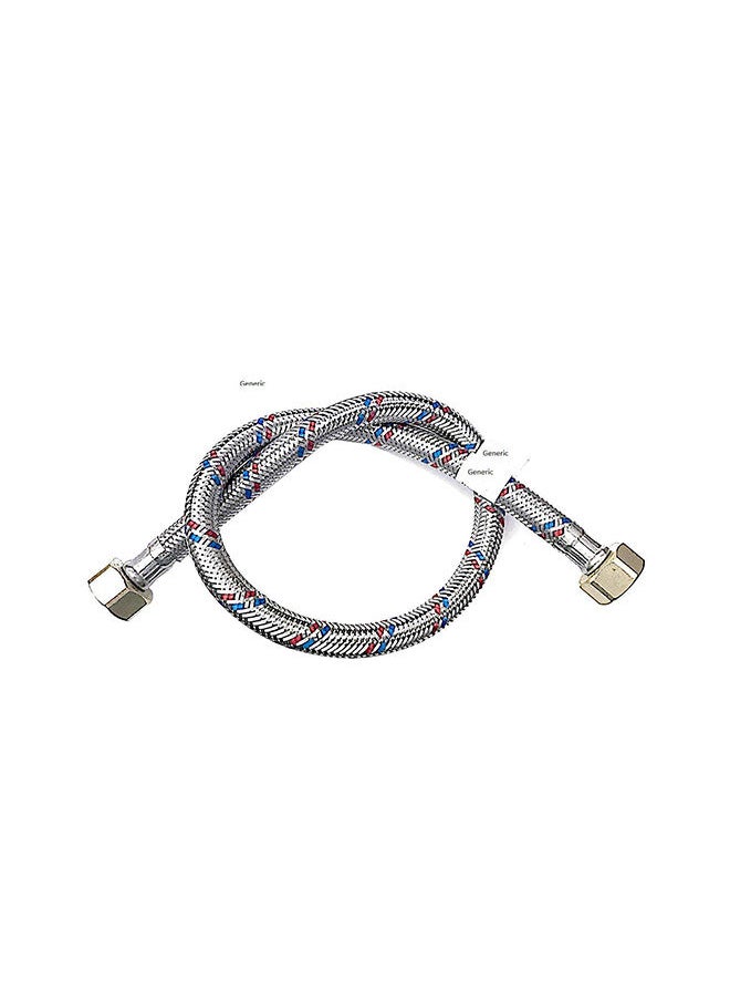 HASANAT ESSENTIALS Water Heater Plumbing Flexible Hose (1/2 x 1/2in Female, 600mm) 