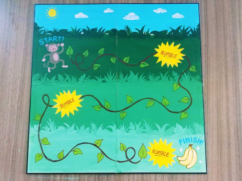 Apostrophe Games Blank Game Board & Box (20" x 20" Board) Create Your Own Board Game, DIY Board Game, Family Board Games - Image 4