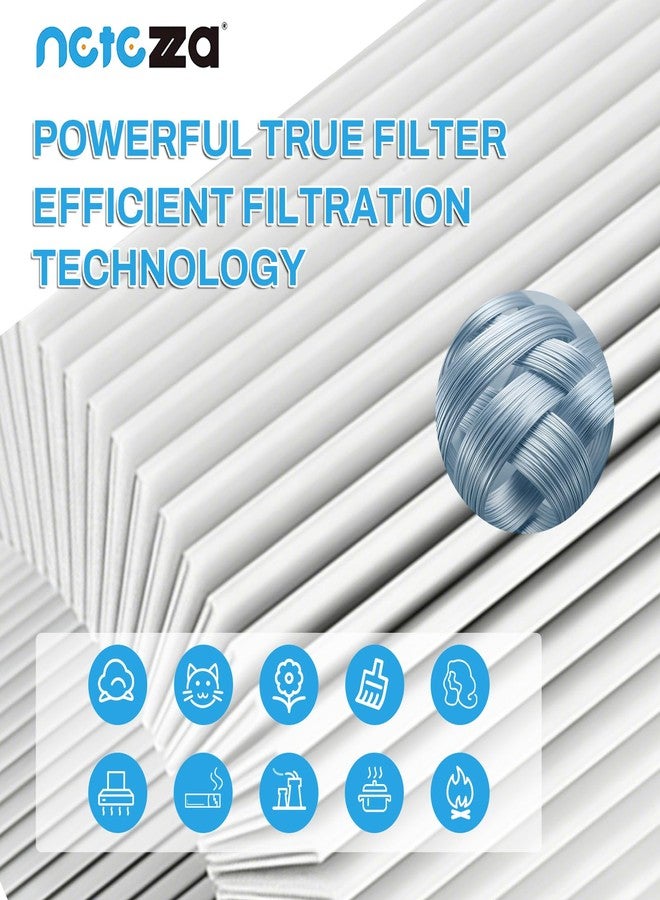 Netezza HP302 HP202 Filter Replacement Compatible with Shark HP200 HP201 HP202 HP232 HP301 HP302 AP1000 HC501 HC502 MAX Clean Sense iq Air Purifier filter, Part# HE2FKBASMB,HE2FKBAS,HE2FKPET,HE2FKPRO,1 Pack - Image 5