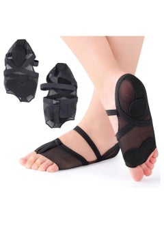 SYOSI Dance Foot Undies Dance Foot Thongs Anti-Slip Ballet Dance Pointe Shoe Socks Protector Cushion Professional Thong Toe Paws Grip Shoes Pads Women Lyrical Shoes Relief Foot Pain L  - Image 1