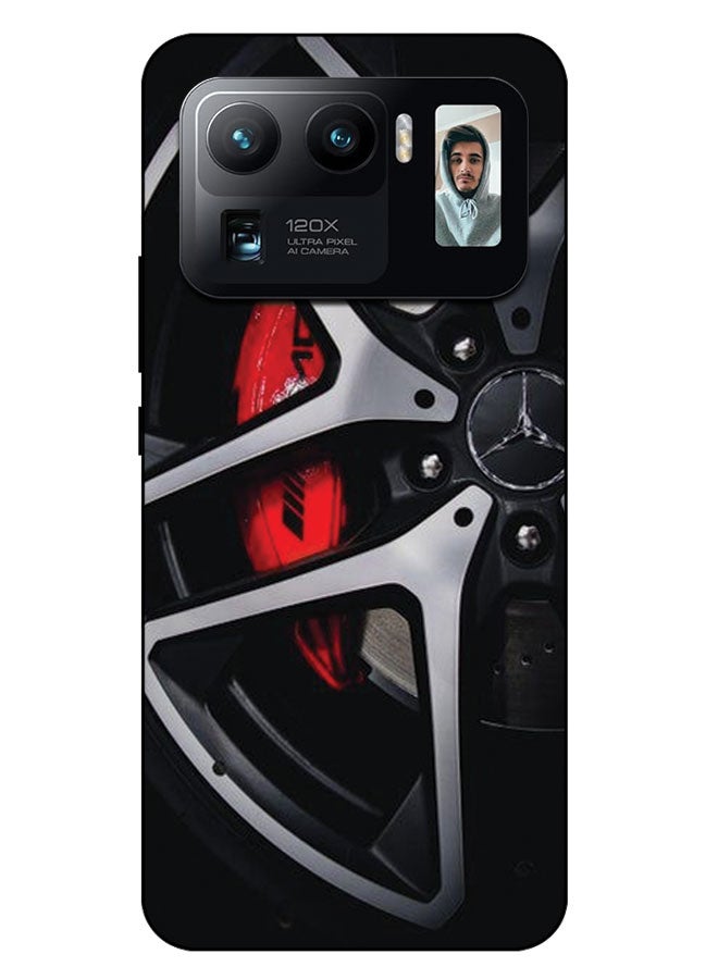 Printed Protective Case Cover For Xiaomi Mi 11 Ultra -  Mercedes Yellow Car