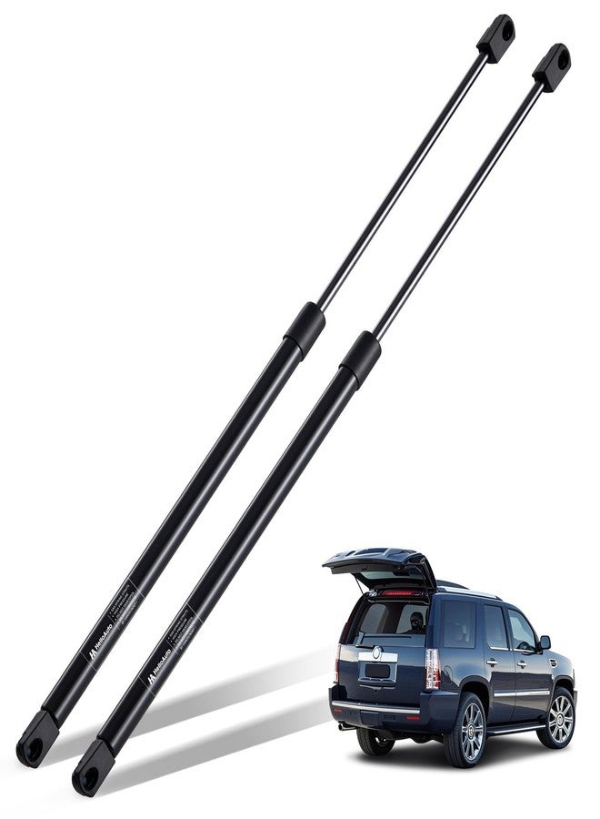 HelloAuto Rear Glass Window Struts 4185 Compatible with Cadillac Escalade 2007-2014, Trunk Struts Shock Spring with Gmc Yukon Models, Lift Supports fit for Tahoe, Suburban 1500/2500 (Set of 2) - Image 1