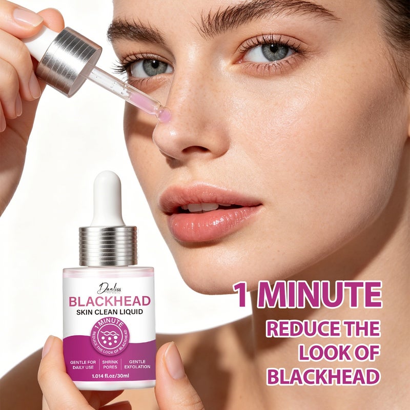 Danliss One Minute Blackhead Removal Cleanser 30ml Gently Unclogs Pores (Purple Label) - Image 2