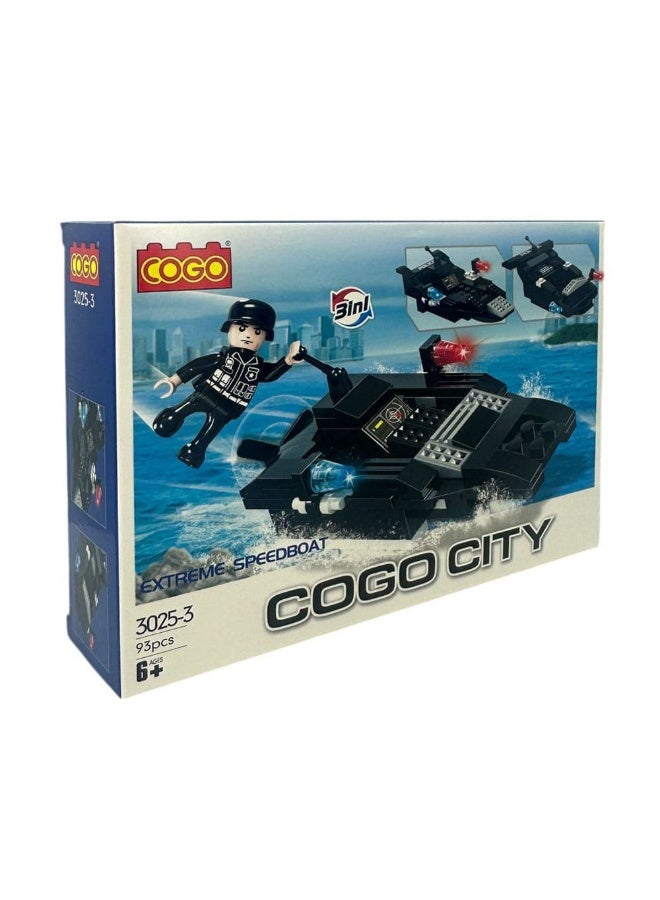 كوجو تركيبات مركب بوليس93قطعة/6+ - Image 1