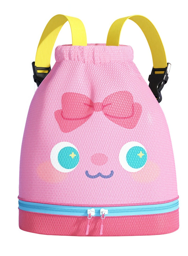 Skycare Skycare Kids Swimming Bag with Wet Dry Compartments, Lightweight Water-proof Fabric,  Anti-Jamming Zipper - Image 1