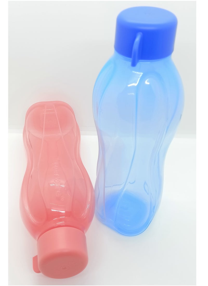 Tupperware Original Home And Sport Accessories Plastic Water  Bottle And Shaker Mutlicolour 750 ml 2 pcs Set  - Image 3
