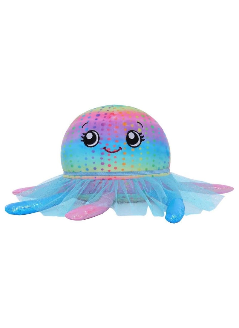 Happy Lines Gifts - Dream Beams glow in the dark - Wave 3, Juliana the jellyfish (7.5"/18cm) - Vacuum Pack w/ hangtag - Image 1