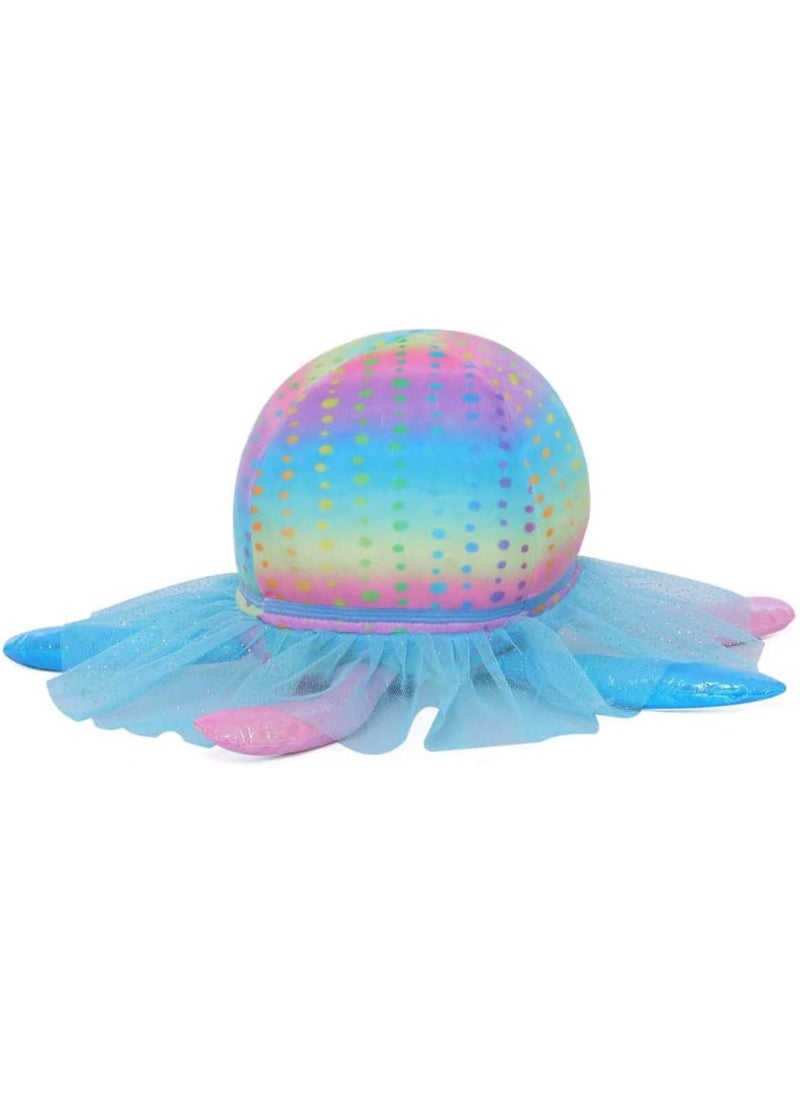 Happy Lines Gifts - Dream Beams glow in the dark - Wave 3, Juliana the jellyfish (7.5"/18cm) - Vacuum Pack w/ hangtag - Image 1