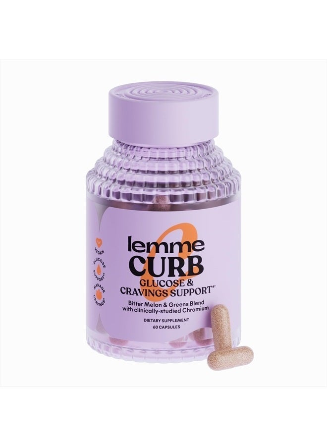 Lemme تخفيف الرغبات، تحسين استقلاب الكربوهيدرات، دعم إدارة الوزن مع الكروم بيكولينات المدروس سريرياً، البطيخ المر، القرفة السيلانية ومزيج الخضروات I خالي من الأدوية I نباتي - Image 3